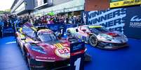 As Ferrari vencedoras nos Hypercars e na LMGT3 em Spa Foto: Julien Defosse / DPPI - FIA WEC