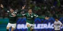 Vitor Roque, atacante do Palmeiras (Photo by Miguel Schincariol/Getty Images)  Foto: Esporte News Mundo