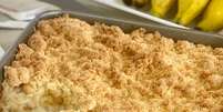CUCA CREMOSA DE BANANA Foto: Bake and Cake Gourmet