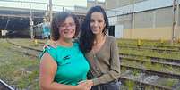 Ivanilda Almeida de Souza, maquinista, mãe de Isabelle Souza Pereira, supervisora de centro de controle em Osasco (SP). Foto: Marcos Zibordi