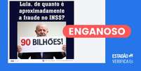 De acordo com investigação da Polícia Federal, de 2019 a 2024 foram fraudados R$6,3 bilhões no INSS. Foto: Reprodução/Facebook / Estadão