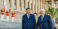 Imagem de Lula em visita à China, em 2023. Nesta semana, o líder brasileiro se encontrará novamente com o presidente chinês, em Pequim  Foto: Ricardo Stuckert/Presidência da República / BBC News Brasil