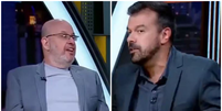 Os comentaristas da ESPN Victor Birner e Pedro Ivo Almeida  Foto: Reprodução/X/@liberta___depre