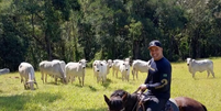 Maur&iacute;cio Mattar se dedica &agrave; cria&ccedil;&atilde;o de gado  Foto: Reprodu&ccedil;&atilde;o | Instagram