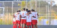 Jogadores do time sub-20 do Red Bull Bragantino. Foto: Fernando Roberto/Red Bull Bragantino / Esporte News Mundo