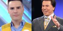 Luiz Bacci e Silvio Santos  Foto: Reprodução/ SBT / Mais Novela