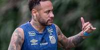  Foto: Raul Baretta/Santos FC - Legenda: Neymar pode ser trunfo para a partida contra o CRB / Jogada10