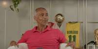  Foto: Reprodução / YouTube - Legenda: Romário demonstrou cordialidade e expôs sua torcida por uma passagem positiva de Ancelotti pela Seleção Brasileira / Jogada10