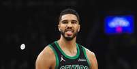 Jayson Tatum Foto: Boston Celtics (@celtics) no X) / Esporte News Mundo