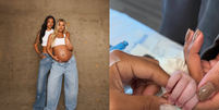 Nasce Zuri, filha de Ludmilla e Brunna Gonçalves  Foto: Reprodução/Instagram