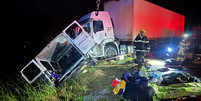 Acidente em MG deixa nove mortos  Foto: Divulgação/CBMMG