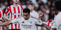 Rodrygo desabafa em meio a rumores sobre possível saída do Real Madrid: 'Parem de criar coisas' Foto: Reprodução/Redes Sociais