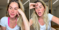 Bárbara Evans desabafa sobre problemas com hemorróidas: ‘Ninguém fala disso’  Foto: Reprodução/Tik Tok