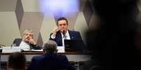 Ministro afirmou que ideia é sair da crise do INSS com uma Previdência 'melhor', 'com controles, transparência' e um novo formato  Foto: Saulo Cruz/Agência Senado / Estadão