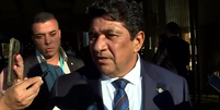 Ednaldo conversou com jornalistas em Assunção, no Paraguai  Foto: Reprodução