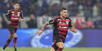 Arrascaeta (Flamengo) durante jogo contra o Cruzeiro, no dia 04.05.2025 Foto: Sipa US / Alamy Stock Photo