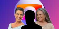 Ana Paula Arósio e Regina Duarte foram recebidas de braços abertos na Globo; galã veterano ainda está rompido  Foto: Fotomontagem: Sala de TV