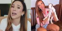 Tatá Werneck comemorou ao ser homenageada por Nicole Bahls  Foto: Reprodução/Instagram / Contigo