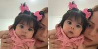 Criança de 4 meses é confundida em shopping com bebê reborn; mãe filma a reação das pessoas e vídeo viraliza na internet  Foto: Reprodução/TikTok / Contigo