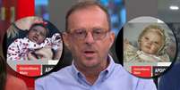 "Prefiro o Chucky", afirma Octávio Guedes, crítico do fenômeno dos bebês reborn  Foto: Reprodução/TV