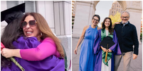 Claudia Raia e Sandra Annenberg celebram formatura das filhas nos EUA Foto: Reprodução/Instagram/Claudia Raia e Sandra Annenberg