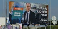 Montenegro, atual premiê e alvo de investigação por conflito de interesses, também apostou no tema imigração  Foto: DW / Deutsche Welle