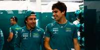 Fernando Alonso e Lance Stroll Foto: Reprodução