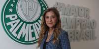 A presidente Leila Pereira, do Palmeiras, apoiou Samir Xaud na disputa pela presidência da CBF Foto: Alex Silva/Estadão / Estadão