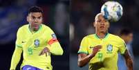 Fotos: Vítor Silva / CBF - Legenda: Casemiro e Richarlison podem voltar à Seleção Brasileira  Foto: Jogada10