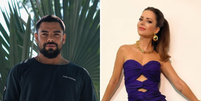 Pedro Andrade apaga post após Sandy surgir ao fundo  Foto: Reprodução/Instagram