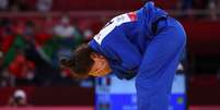 Judoca azerbaijana excluída permanentemente Foto: Reprodução @hajiyeva_sahana / Esporte News Mundo