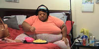 Latonya Pottain durante participação no "Quilos Mortais" Foto: TLC via Youtube / Reprodução