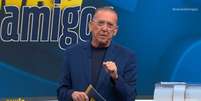 Galvão Bueno fala sobre situação da CBF  Foto: Reprodução/Youtube/Band