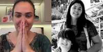 Filha de Mano Menezes, Camilla Menezes e enteados  Foto: Reprodução/Instagram / Márcia Piovesan