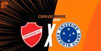 Foto: Arte/Jogada10 - Legenda: Cruzeiro x Vila Nova, pela volta da terceira fase da Copa do Brasil / Jogada10