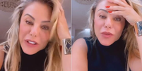 Poliana Rocha rasga o verbo após mulheres agarrarem Leonardo durante show: 'Faltou respeito'  Foto: Reprodução/ Instagram / Contigo