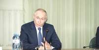 Vladimir Putin presidiu uma reunião com os chefes de governos municipais da região de Kursk. Foto: Mikhail Polnikov, Departamento de Comunicação da Usina Nuclear de Kursk.  Foto: Foto: Mikhail Polniko