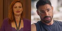 Karine Teles e Cauã Reymond em 'Vale Tudo'  Foto: Reprodução/TV Globo / Mais Novela
