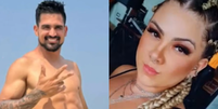 Carlos Eduardo de Souza Ribeiro foi preso por matar a ex-companheira, Amanda Caroline de Almeida, com quem teve três filhos, e jogar o corpo dela no mar  Foto: Reprodução/TV Globo