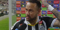 Neymar não sabe se renovará com o Santos  Foto: Reprodução/X @pvsportbr