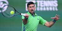 Djokovic jogando em Indian Wells. Foto: Peter Staples/ATP / Esporte News Mundo