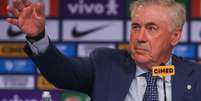 Ancelotti é apresentado como técnico da Seleção Brasileira   Foto:  PEDRO KIRILOS / Estadão