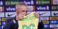 Apresentação de Carlo Ancelotti na Seleção Brasileira  Foto: THIAGO RIBEIRO/AGIF / Estadão