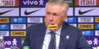  Foto: Reprodu&ccedil;&atilde;o / CBF TV - Legenda: Ancelotti foge de 'identidade' com a Sele&ccedil;&atilde;o Brasileira / Jogada10