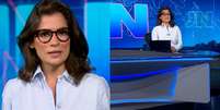 Renata Vasconcellos voltou de férias antes da hora na Globo  Foto: Reprodução/Globo / Contigo
