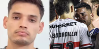Após ser xenofóbico, jogador do São Paulo se pronuncia: 'Morto de fome'  Foto: LECO VIANA/THENEWS / Estadão e Instagram / Contigo