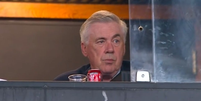 Carlo Ancelotti vai ao Nilton Santos para assistir a duelo do Botafogo pela Libertadores  Foto: Reprodução/Paramount