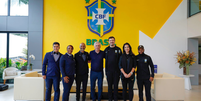Carlo Ancelotti elogiou churrasco da Granja Comary  Foto: @rafaelribeirorio I CBF