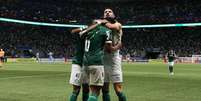  Foto: Cesar Greco/Palmeiras - Legenda: Estêvão marcou um e deu uma assistência / Jogada10