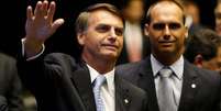 O ex-presidente Jair Bolsonaro não poderá conversar com o filho Eduardo   Foto: Ed Ferreira/Estadão / Estadão